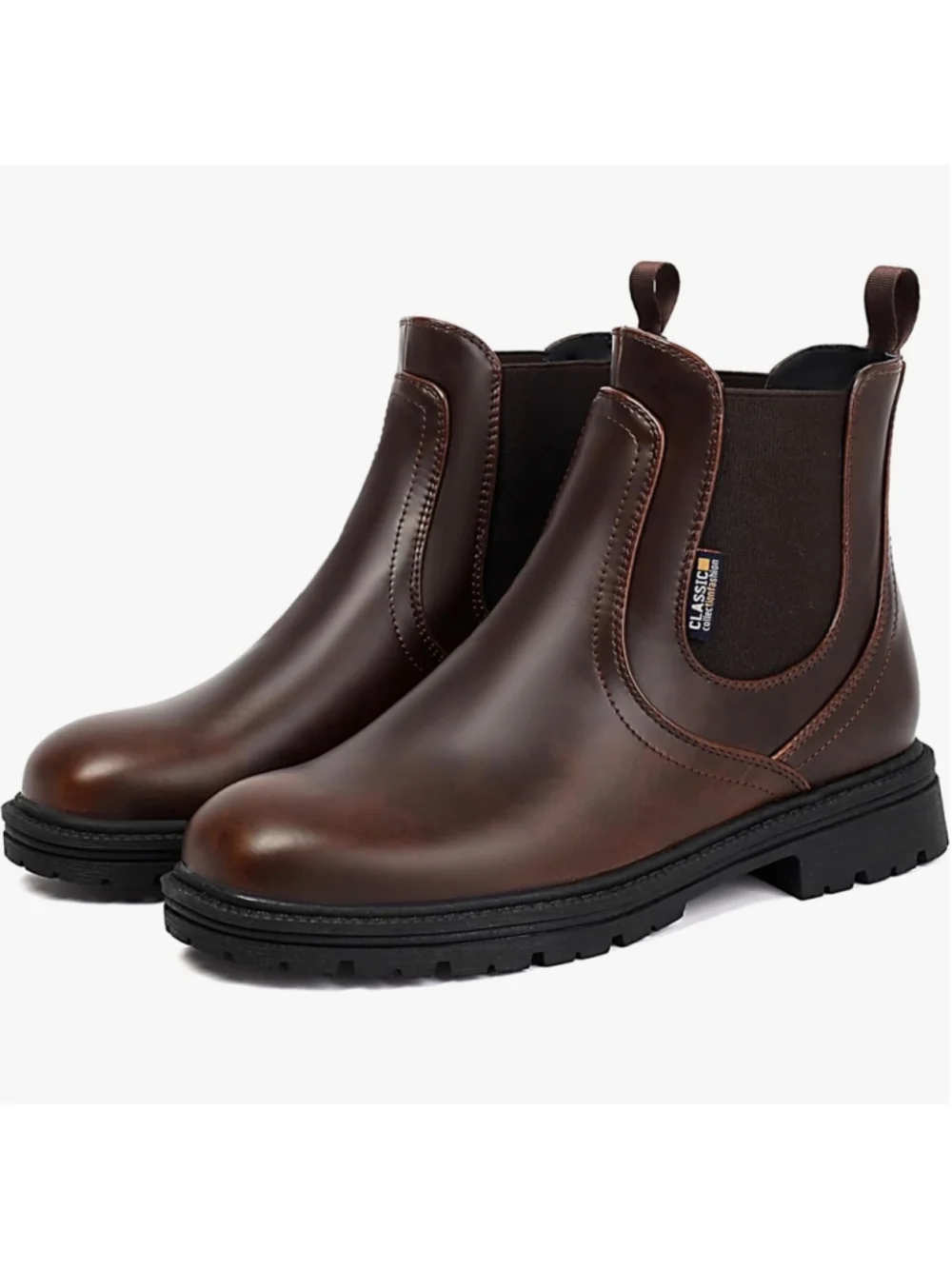 NEW Mens Chelsea Ankle Boots Slip on Boots Dress 12